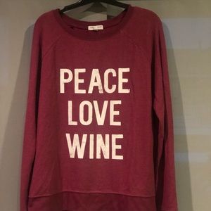 Light sweatshirt
